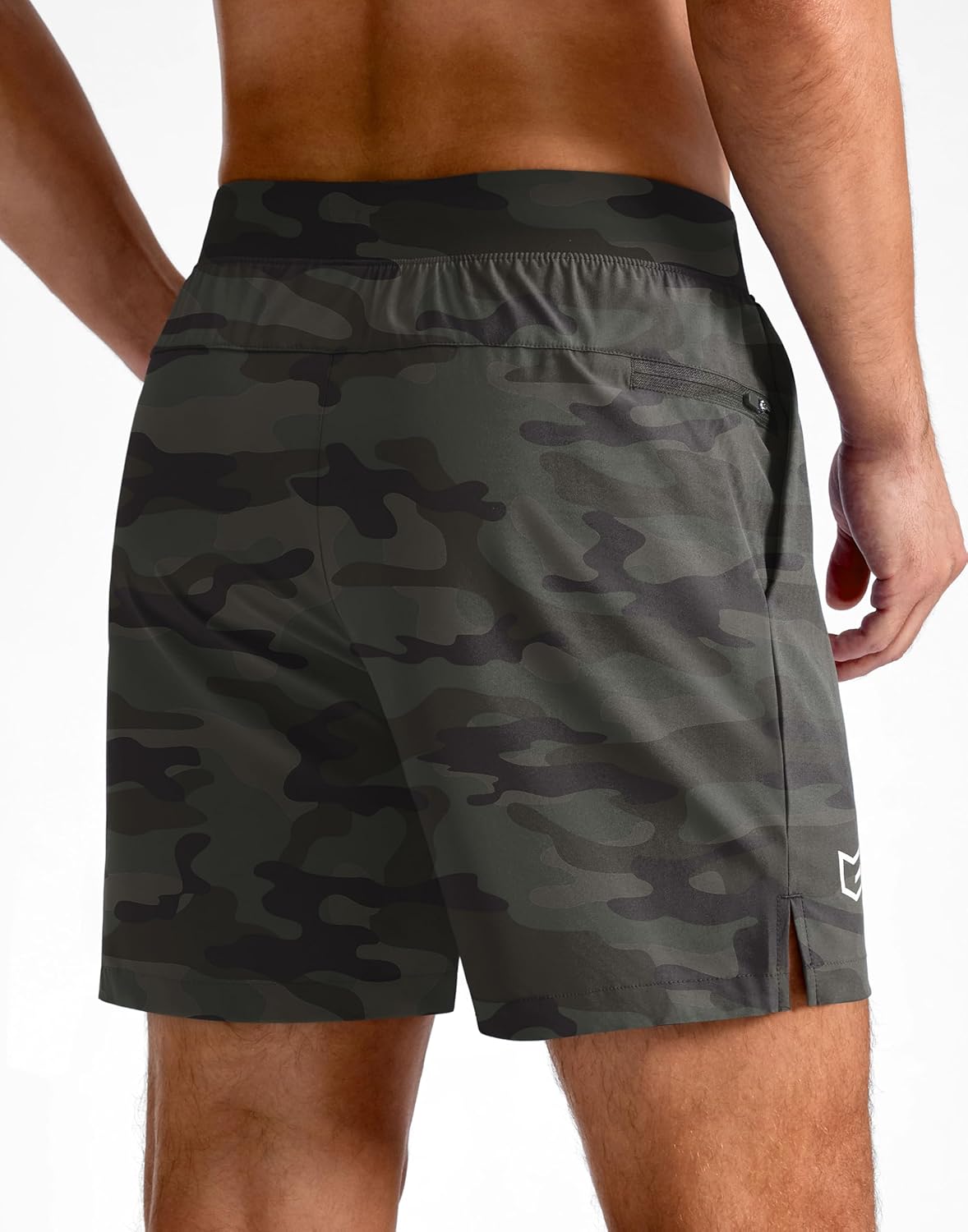 Men's Athletic Running Shorts 7"/5"/9" Zipper Pocket Lightweight Workout Gym Quick Dry Shorts Golf Tennis Hiking