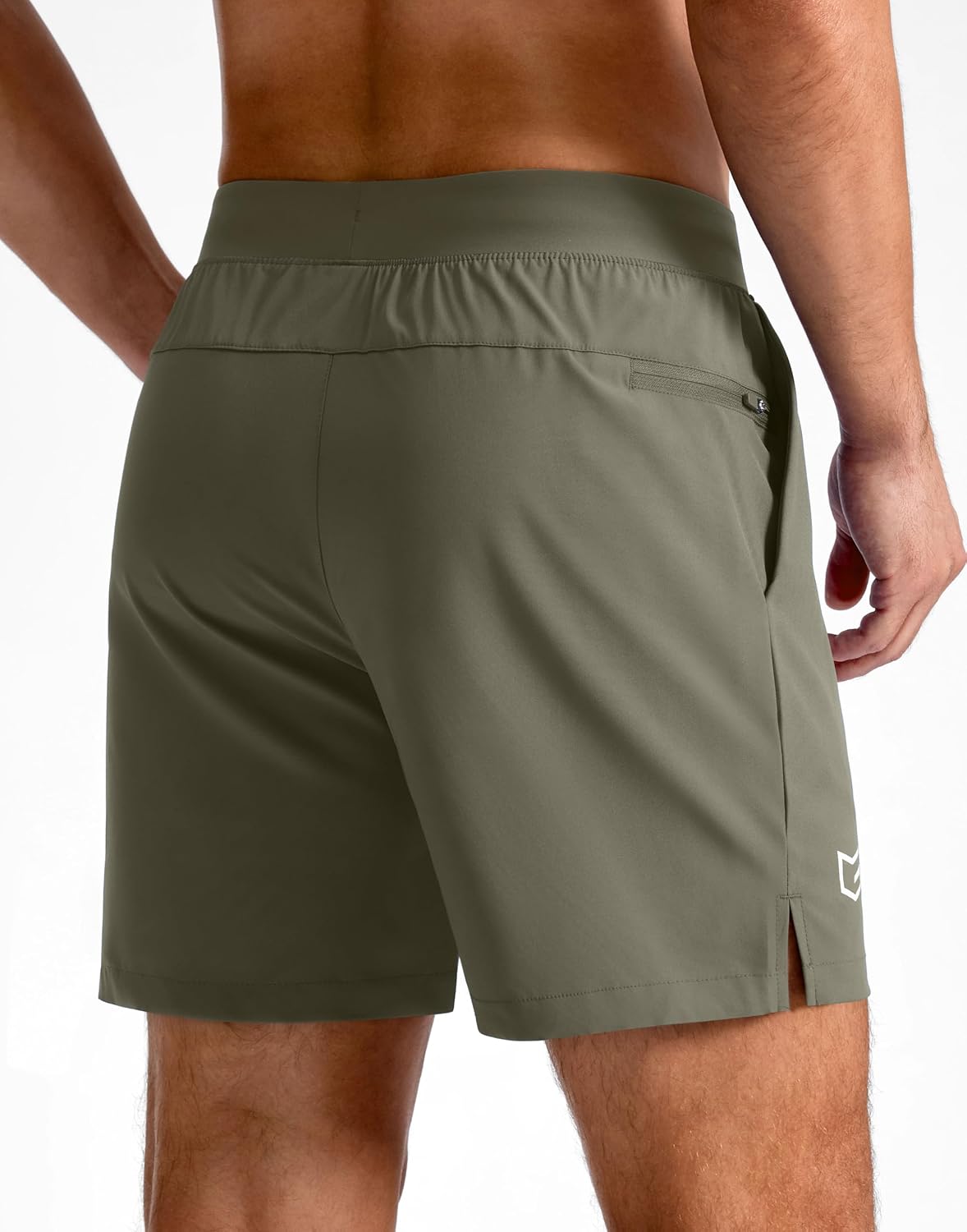 Men's Athletic Running Shorts 7"/5"/9" Zipper Pocket Lightweight Workout Gym Quick Dry Shorts Golf Tennis Hiking