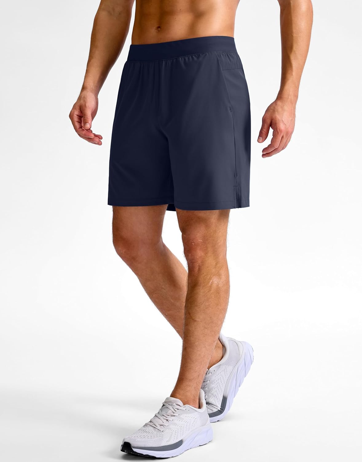 Men's Athletic Running Shorts 7"/5"/9" Zipper Pocket Lightweight Workout Gym Quick Dry Shorts Golf Tennis Hiking