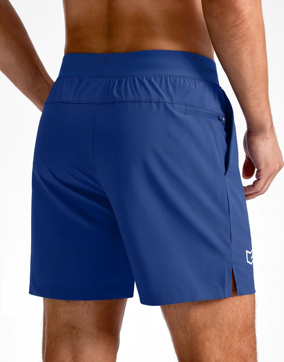 Men's Athletic Running Shorts 7"/5"/9" Zipper Pocket Lightweight Workout Gym Quick Dry Shorts Golf Tennis Hiking