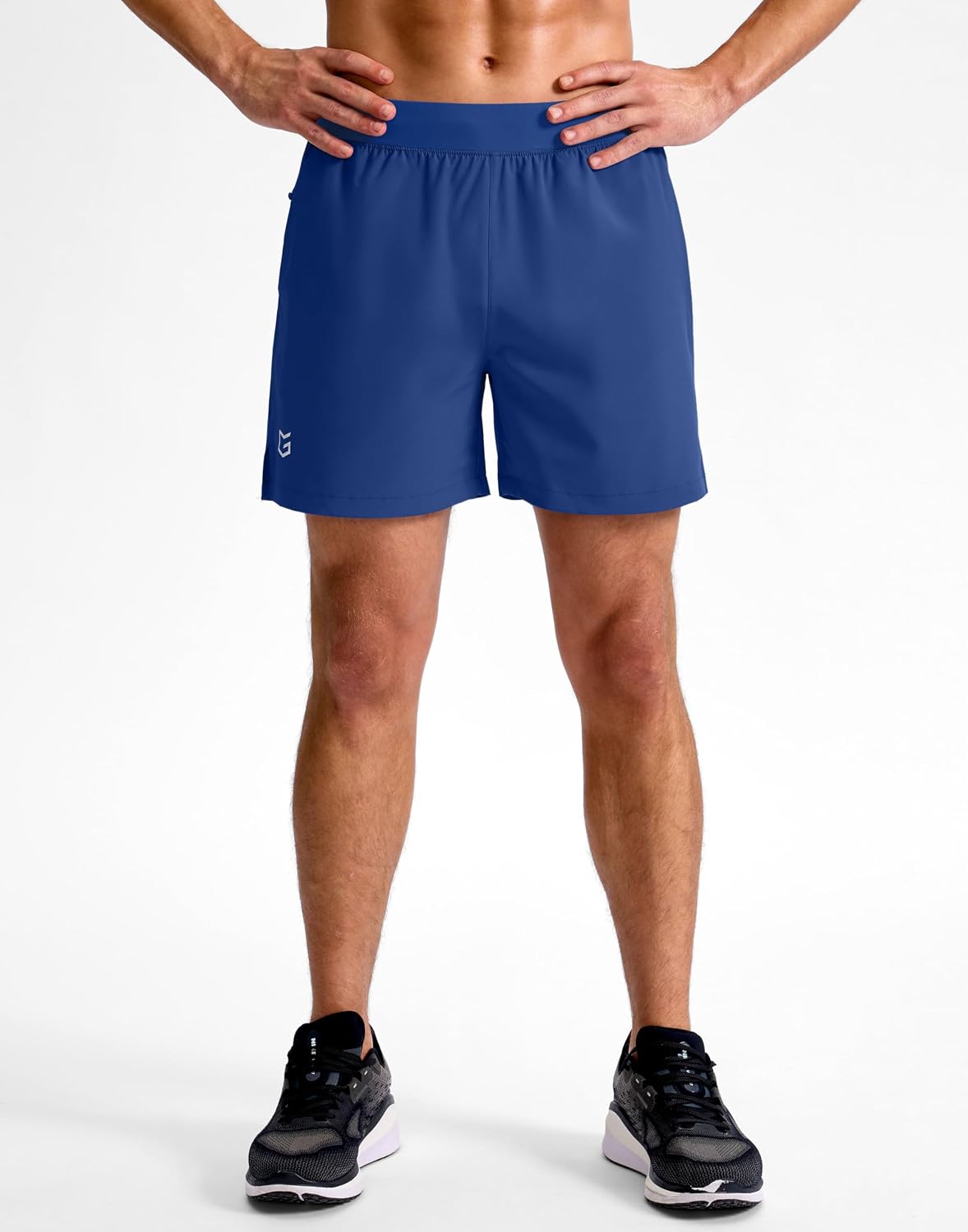 Men's Athletic Running Shorts 7"/5"/9" Zipper Pocket Lightweight Workout Gym Quick Dry Shorts Golf Tennis Hiking