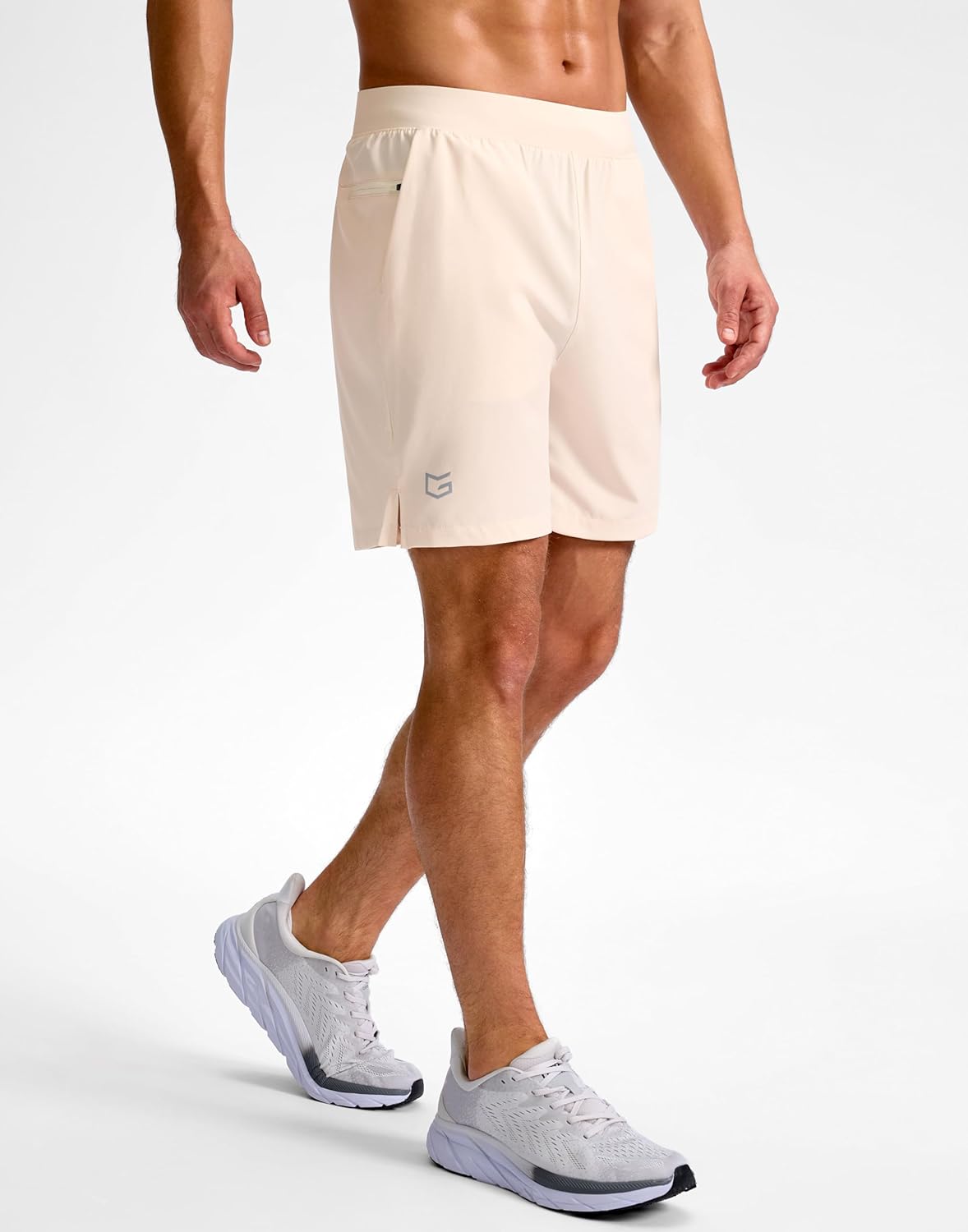 Men's Athletic Running Shorts 7"/5"/9" Zipper Pocket Lightweight Workout Gym Quick Dry Shorts Golf Tennis Hiking