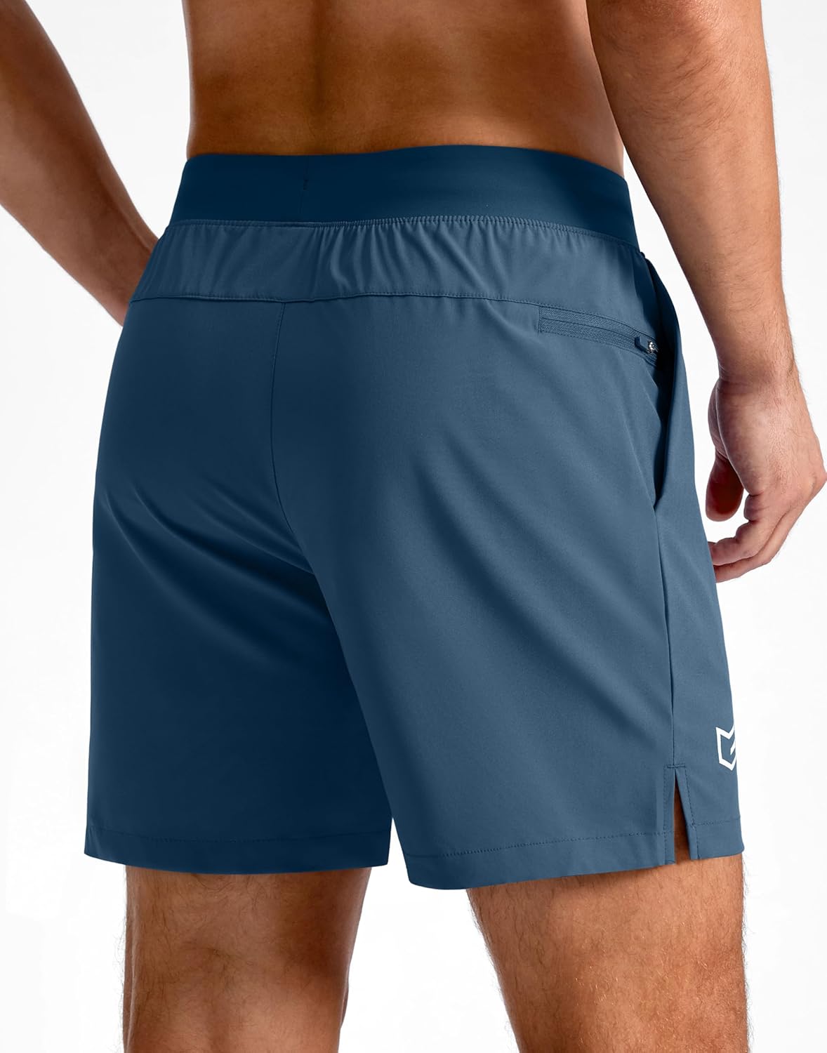 Men's Athletic Running Shorts 7"/5"/9" Zipper Pocket Lightweight Workout Gym Quick Dry Shorts Golf Tennis Hiking