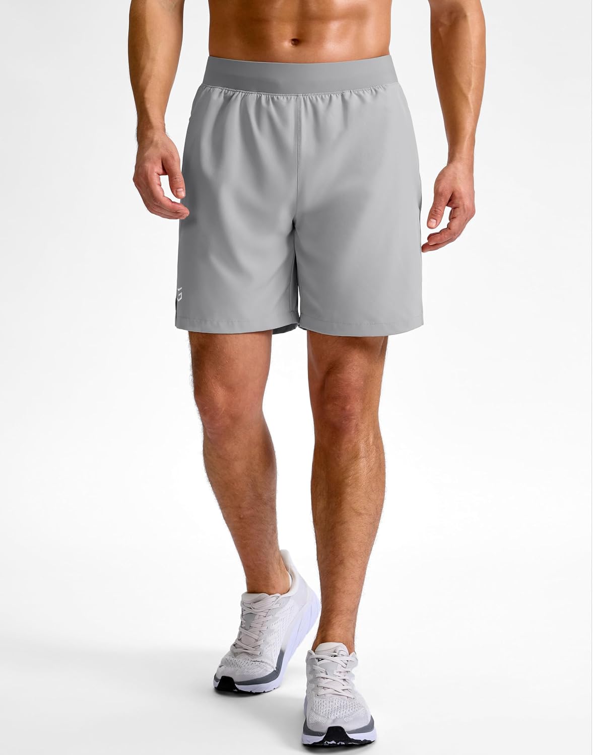 Men's Athletic Running Shorts 7"/5"/9" Zipper Pocket Lightweight Workout Gym Quick Dry Shorts Golf Tennis Hiking