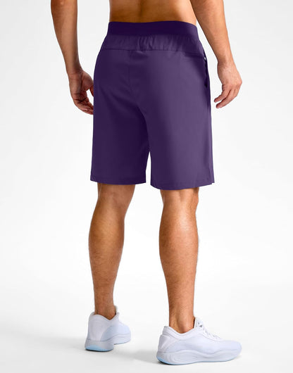 Men's Athletic Running Shorts 7"/5"/9" Zipper Pocket Lightweight Workout Gym Quick Dry Shorts Golf Tennis Hiking
