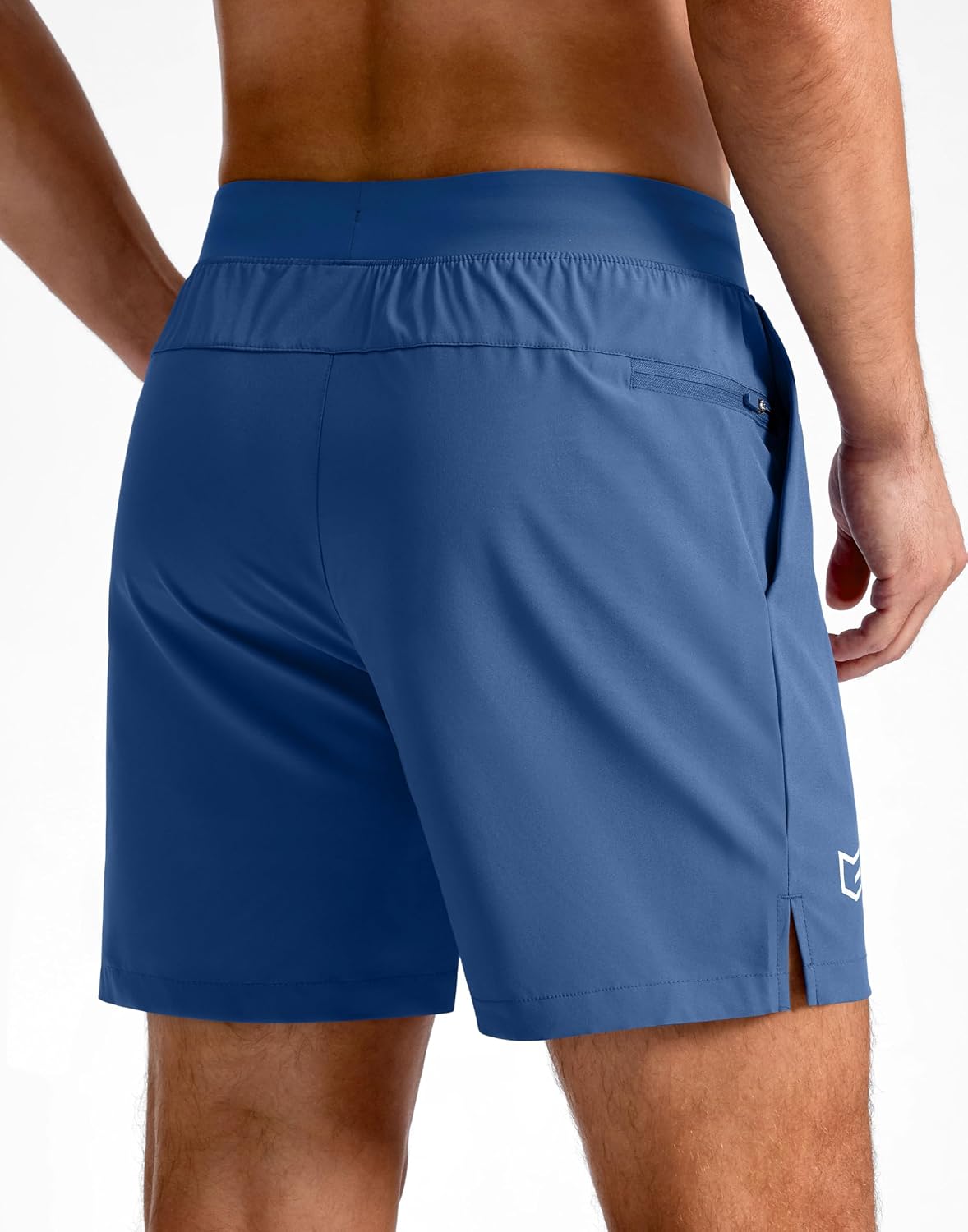 Men's Athletic Running Shorts 7"/5"/9" Zipper Pocket Lightweight Workout Gym Quick Dry Shorts Golf Tennis Hiking