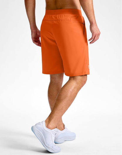 Men's Athletic Running Shorts 7"/5"/9" Zipper Pocket Lightweight Workout Gym Quick Dry Shorts Golf Tennis Hiking