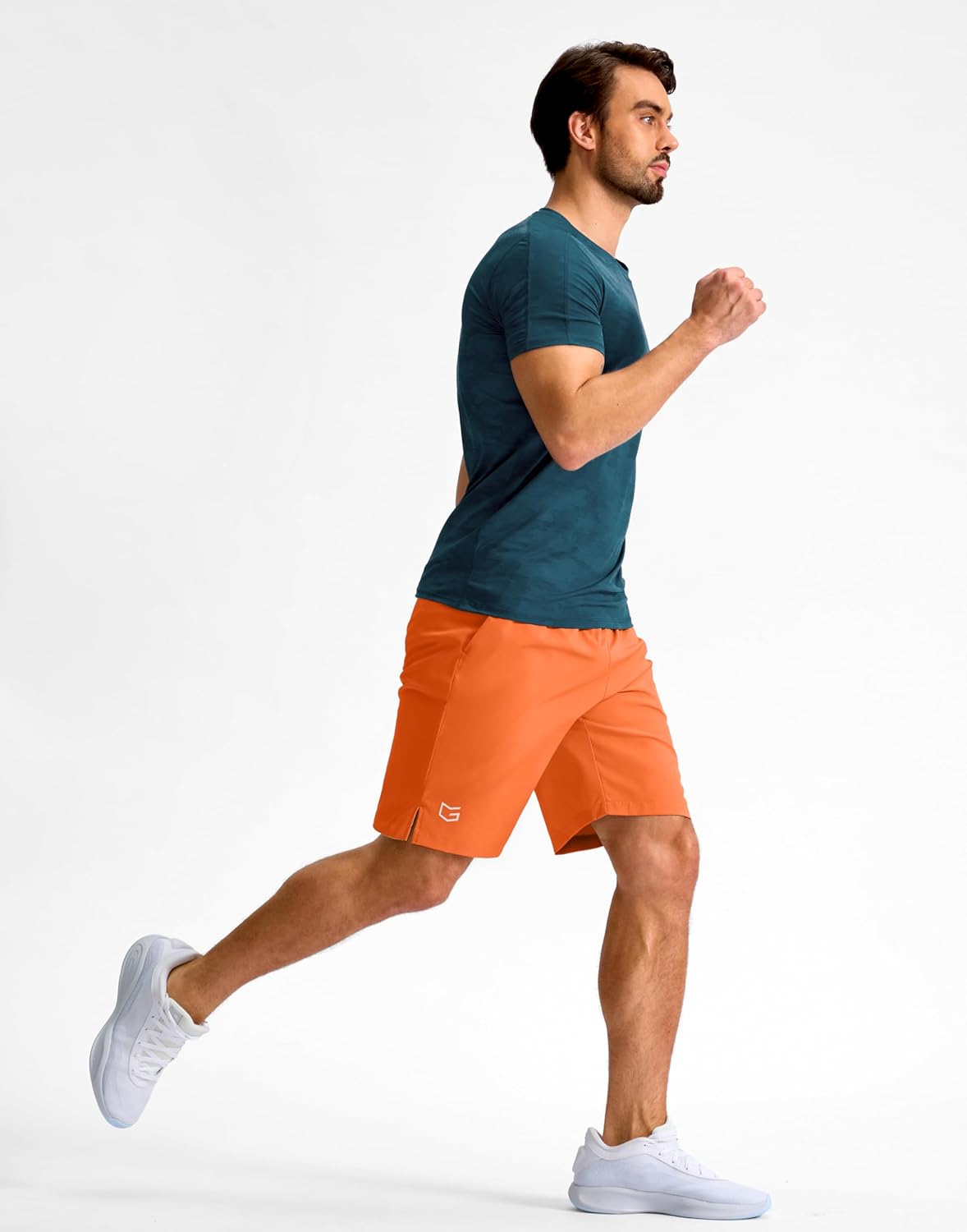 Men's Athletic Running Shorts 7"/5"/9" Zipper Pocket Lightweight Workout Gym Quick Dry Shorts Golf Tennis Hiking