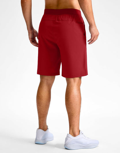 Men's Athletic Running Shorts 7"/5"/9" Zipper Pocket Lightweight Workout Gym Quick Dry Shorts Golf Tennis Hiking