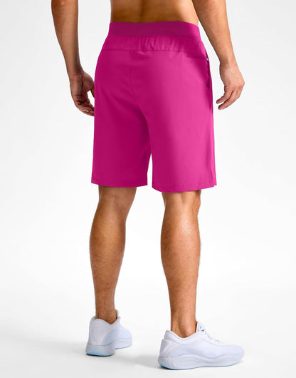 Men's Athletic Running Shorts 7"/5"/9" Zipper Pocket Lightweight Workout Gym Quick Dry Shorts Golf Tennis Hiking