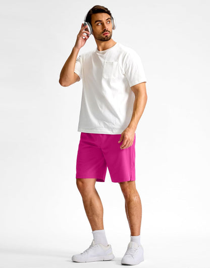 Men's Athletic Running Shorts 7"/5"/9" Zipper Pocket Lightweight Workout Gym Quick Dry Shorts Golf Tennis Hiking