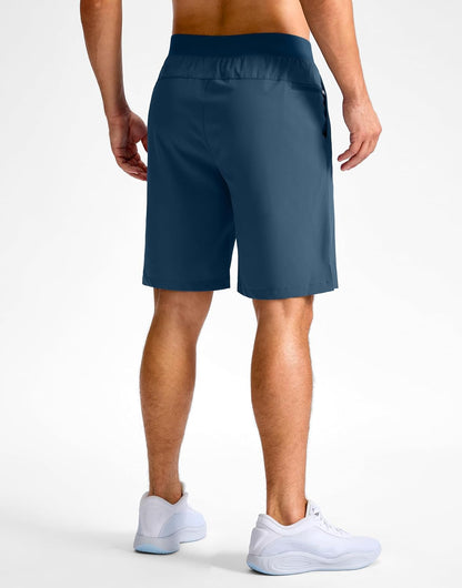 Men's Athletic Running Shorts 7"/5"/9" Zipper Pocket Lightweight Workout Gym Quick Dry Shorts Golf Tennis Hiking