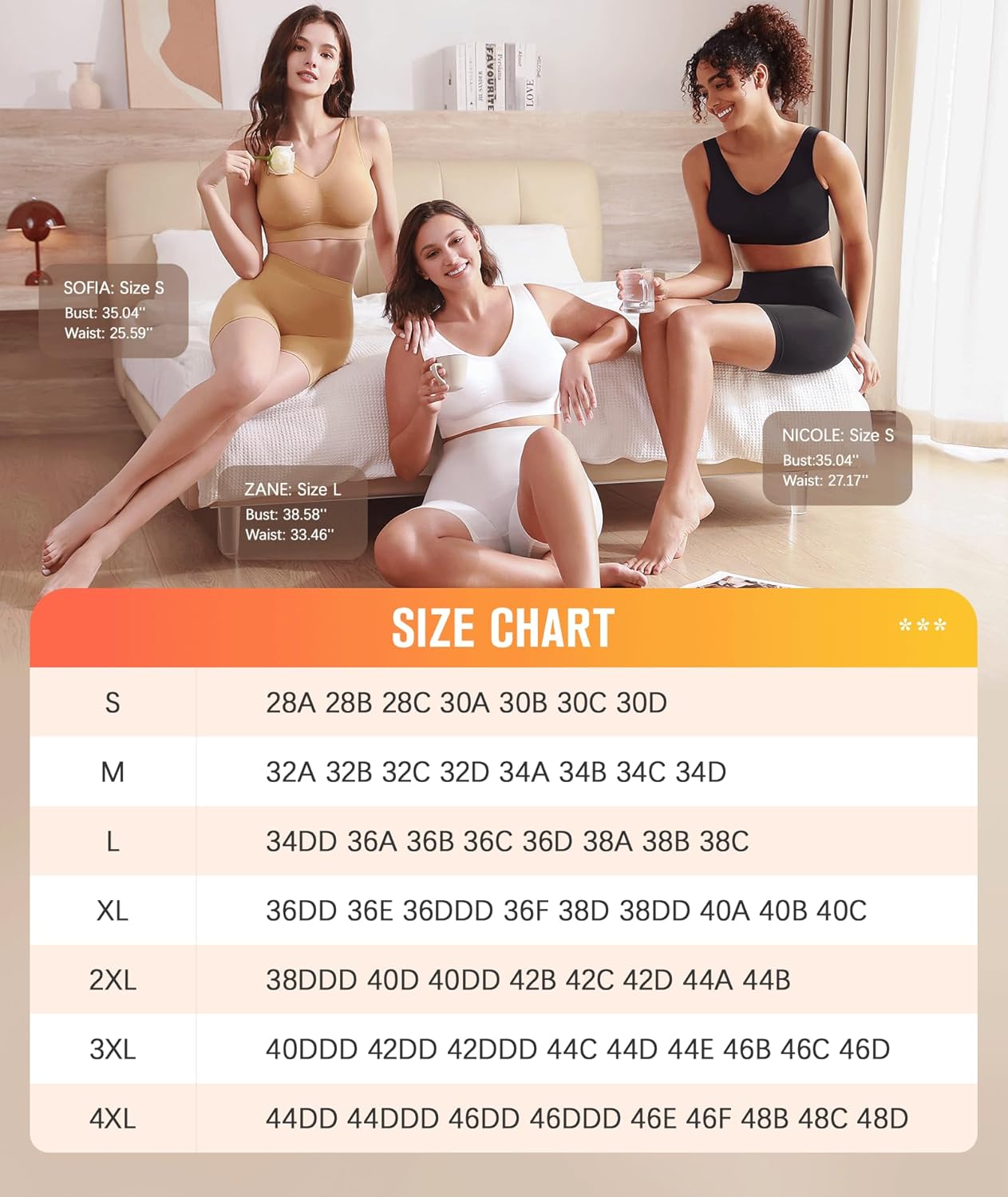 Sports Bras for Women, Seamless Comfortable Yoga Bra with Removable Pads