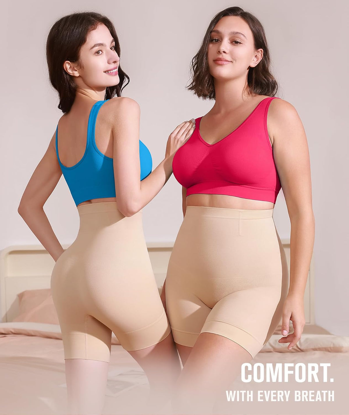 Sports Bras for Women, Seamless Comfortable Yoga Bra with Removable Pads