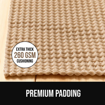 ® Strong Rug Pad Gripper, Grips Help Keep Area Rugs Safe in Place, Slip and Skid Resistant Pads for Tile and Hardwood Floors, Under Carpet Mat Cushion Floor Protection, 2x3 FT
