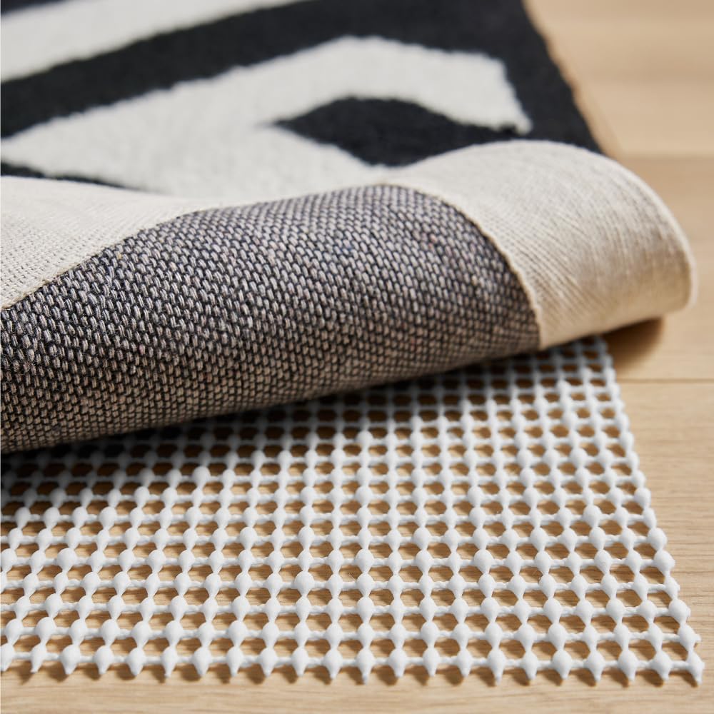 ® Strong Rug Pad Gripper, Grips Help Keep Area Rugs Safe in Place, Slip and Skid Resistant Pads for Tile and Hardwood Floors, Under Carpet Mat Cushion Floor Protection, 2x3 FT
