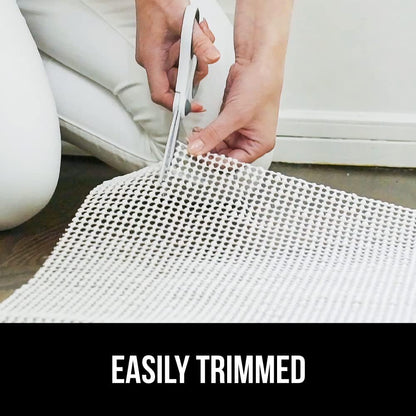 ® Strong Rug Pad Gripper, Grips Help Keep Area Rugs Safe in Place, Slip and Skid Resistant Pads for Tile and Hardwood Floors, Under Carpet Mat Cushion Floor Protection, 2x3 FT