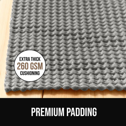 ® Strong Rug Pad Gripper, Grips Help Keep Area Rugs Safe in Place, Slip and Skid Resistant Pads for Tile and Hardwood Floors, Under Carpet Mat Cushion Floor Protection, 2x3 FT