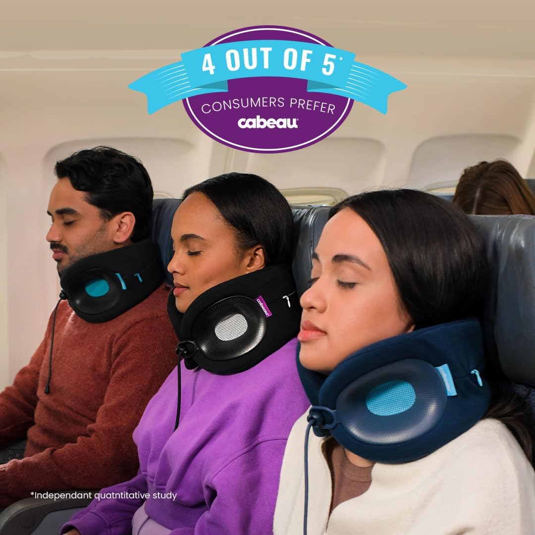 Evolution X Travel Essential Neck Pillow - Award Winning Innovative Travel Pillow - The Only Customizable Neck Pillow that Works - Diamond