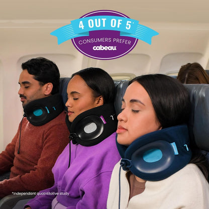 Evolution X Travel Essential Neck Pillow - Award Winning Innovative Travel Pillow - The Only Customizable Neck Pillow that Works - Diamond