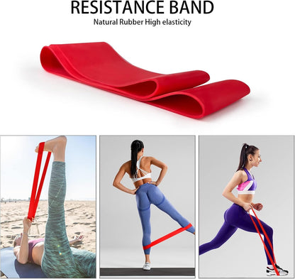5 in 1 Foam Roller Set High Density Patented Foam Roller for Exercise | Foam Roller Massage Stick, Massage Ball, Resistance Band for Deep Muscle Massage Pilates Yoga Trigger Point Release Purple