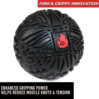 4KOR Massage Balls for Trigger Point Therapy - Myofascial Release Ball - Muscle Relief for Back, Neck, Shoulder, Foot Pain - Fitness Massage Balls for Mobility - Deep Tissue Release Ball