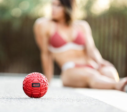 4KOR Massage Balls for Trigger Point Therapy - Myofascial Release Ball - Muscle Relief for Back, Neck, Shoulder, Foot Pain - Fitness Massage Balls for Mobility - Deep Tissue Release Ball