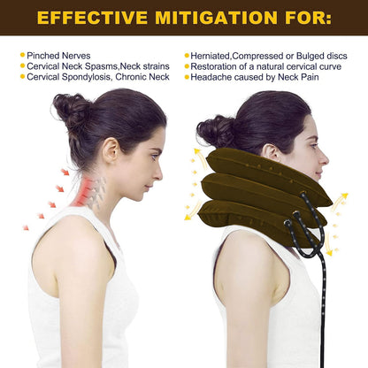 Neck Stretcher, Cervical Traction Device for Instant Neck Pain Relief