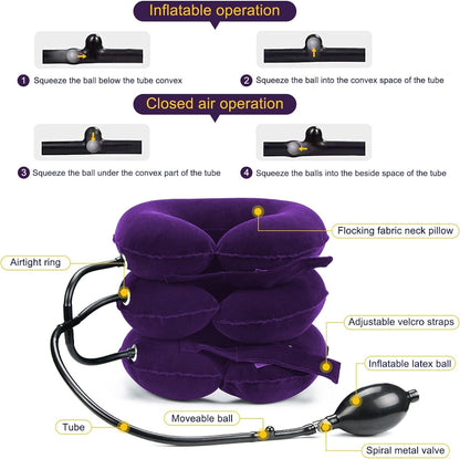 Neck Stretcher, Cervical Traction Device for Instant Neck Pain Relief