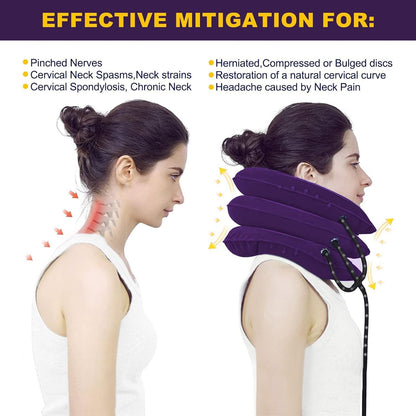 Neck Stretcher, Cervical Traction Device for Instant Neck Pain Relief