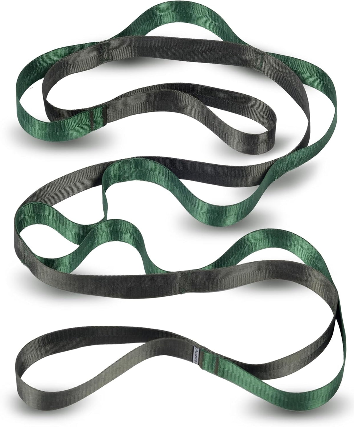Stretching Strap with Loops for Physical Therapy,Yoga Strap for Stretching,Home Workout,Pilate & Flexibility Training,Non-Elastic Exercise Stretch Band for Hamstring,Leg Stretcher Belt,Flexibility Fascia