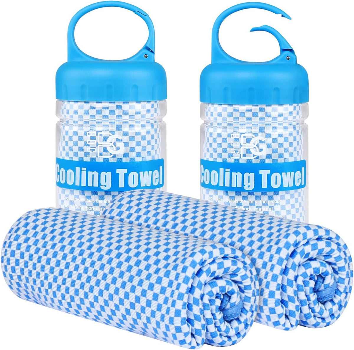 Cooling Towels for Neck and Face, Soft Breathable Cool Towel for Instant Cooling Stay Cool for Yoga, Sport, Gym, Camping, Running & More Activities