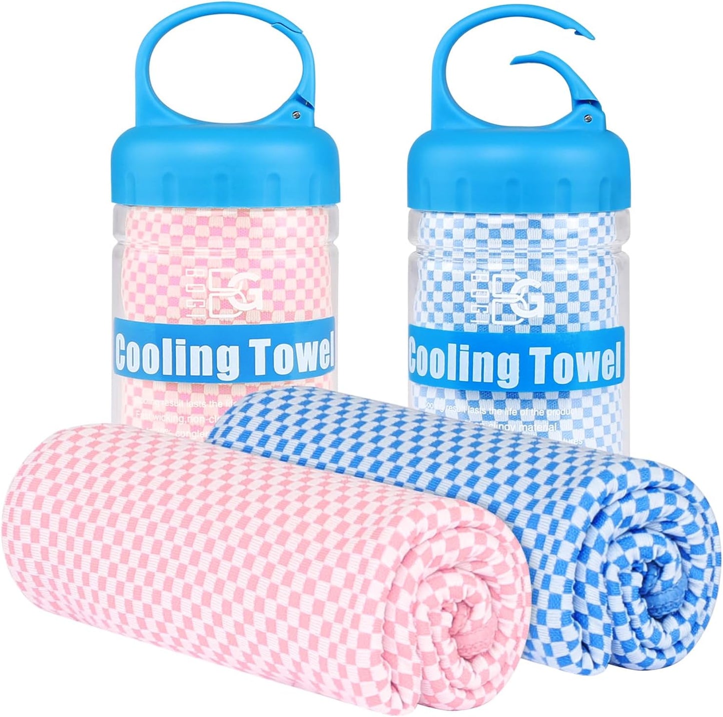 Cooling Towels for Neck and Face, Soft Breathable Cool Towel for Instant Cooling Stay Cool for Yoga, Sport, Gym, Camping, Running & More Activities