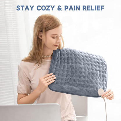 Heating Pad for Neck and Shoulders and Back, Weighted Electric Heat Pads