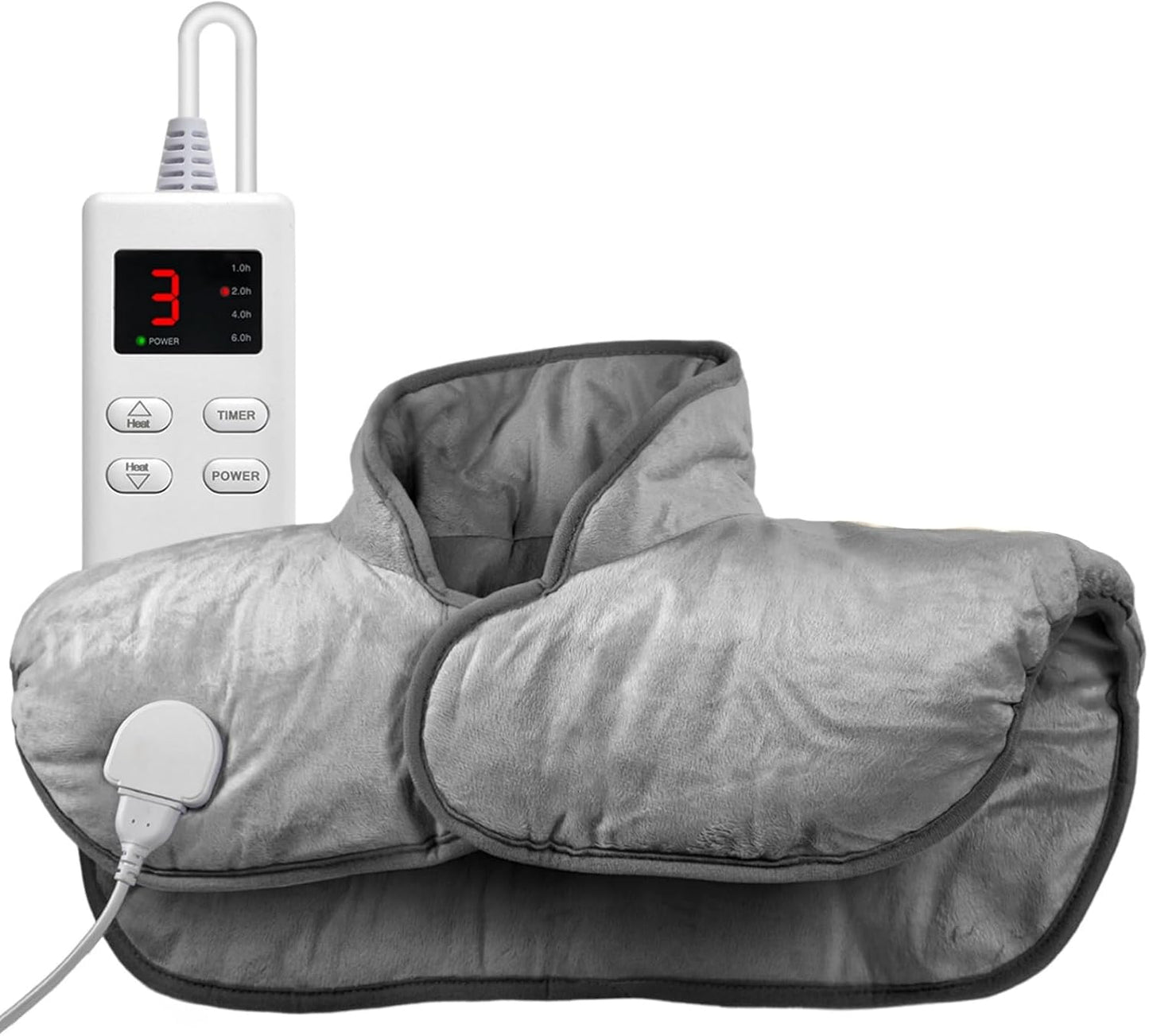 Heating Pad for Neck and Shoulders and Back, Weighted Electric Heat Pads