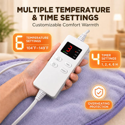 Heating Pad for Neck and Shoulders and Back, Weighted Electric Heat Pads
