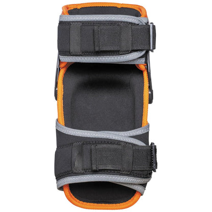 60491 Hinged Knee Pads, Heavy Duty Gel Foam Protective Knee Pads with Quick-Fasten Buckle and Thigh Strap, Black