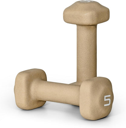 Neoprene Dumbbell Weight Pairs with Anti-Roll Square Head | Multiple Options