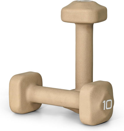 Neoprene Dumbbell Weight Pairs with Anti-Roll Square Head | Multiple Options
