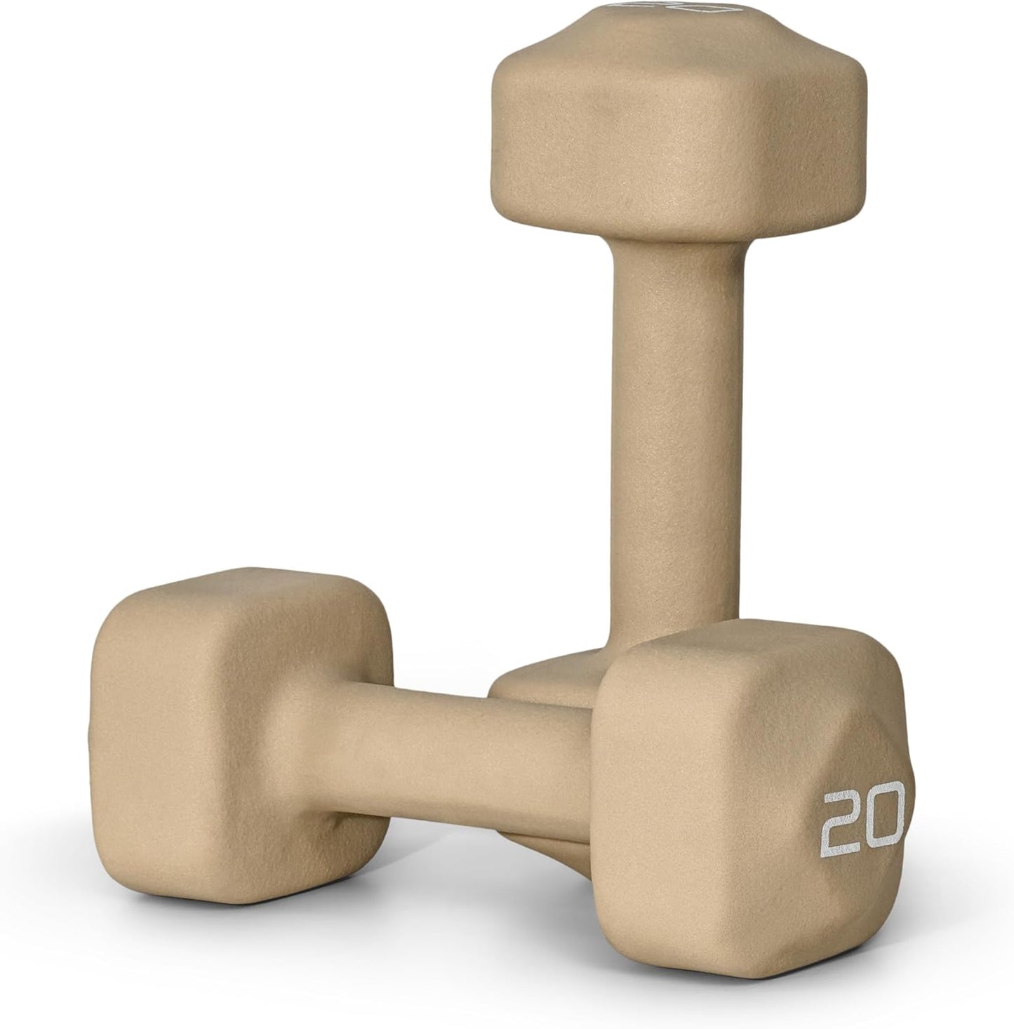 Neoprene Dumbbell Weight Pairs with Anti-Roll Square Head | Multiple Options