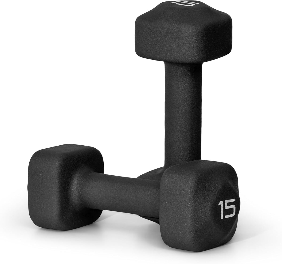 Neoprene Dumbbell Weight Pairs with Anti-Roll Square Head | Multiple Options