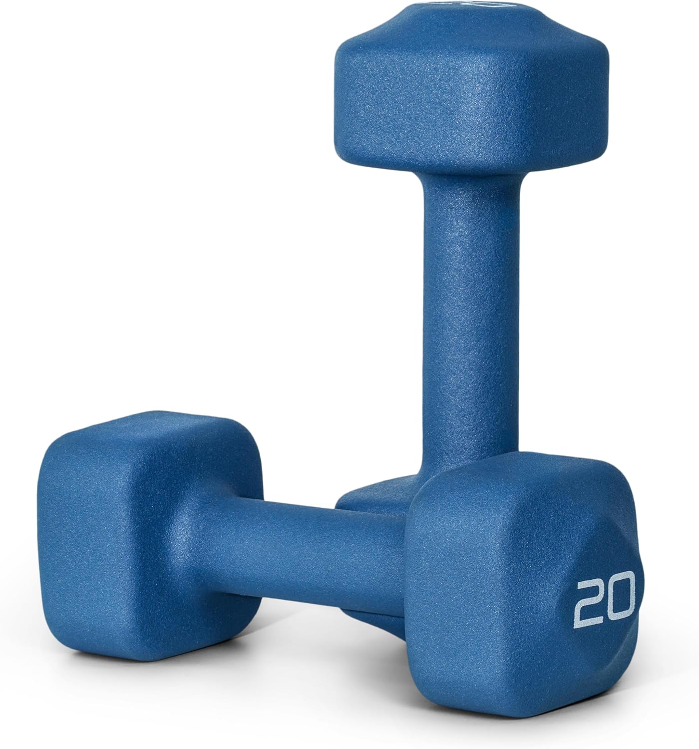 Neoprene Dumbbell Weight Pairs with Anti-Roll Square Head | Multiple Options