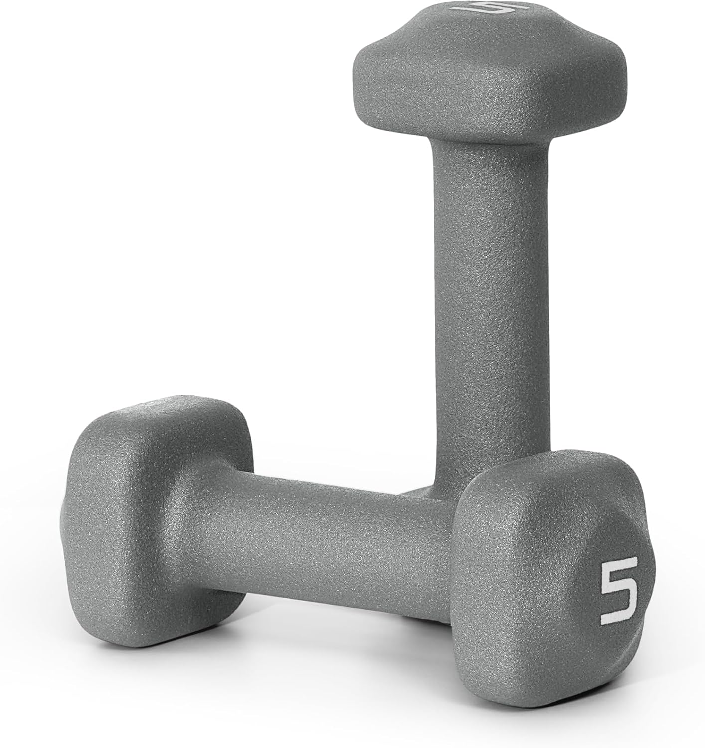 Neoprene Dumbbell Weight Pairs with Anti-Roll Square Head | Multiple Options