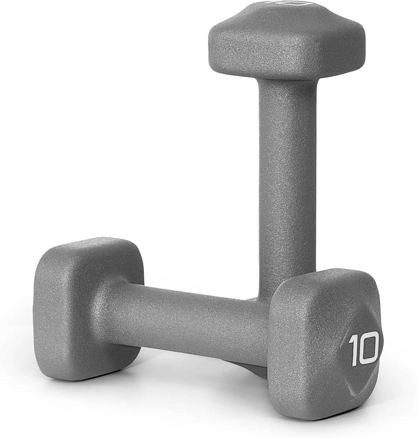 Neoprene Dumbbell Weight Pairs with Anti-Roll Square Head | Multiple Options