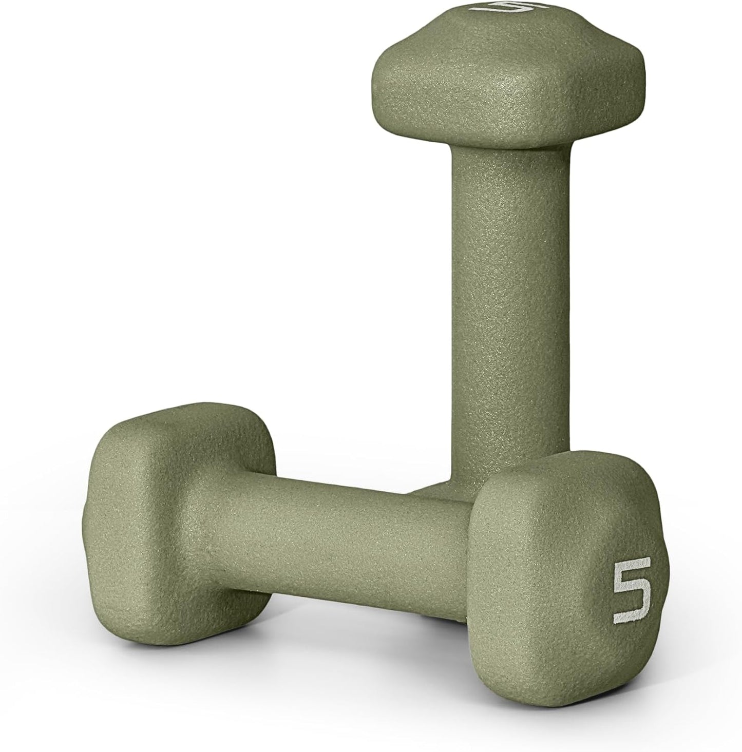 Neoprene Dumbbell Weight Pairs with Anti-Roll Square Head | Multiple Options