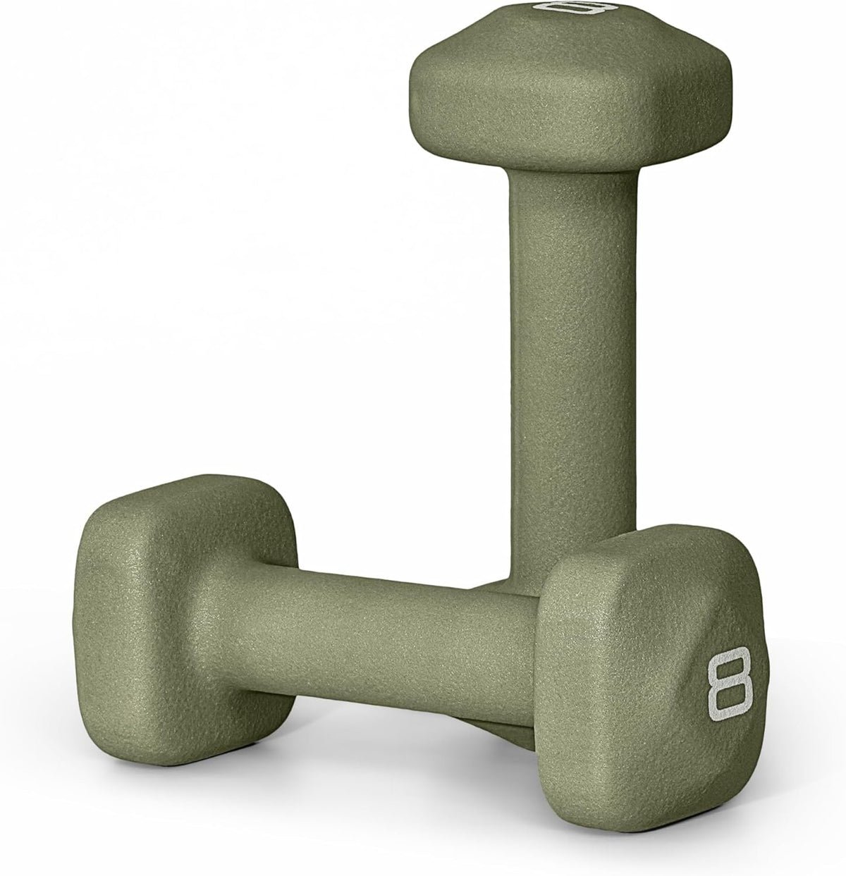 Neoprene Dumbbell Weight Pairs with Anti-Roll Square Head | Multiple Options