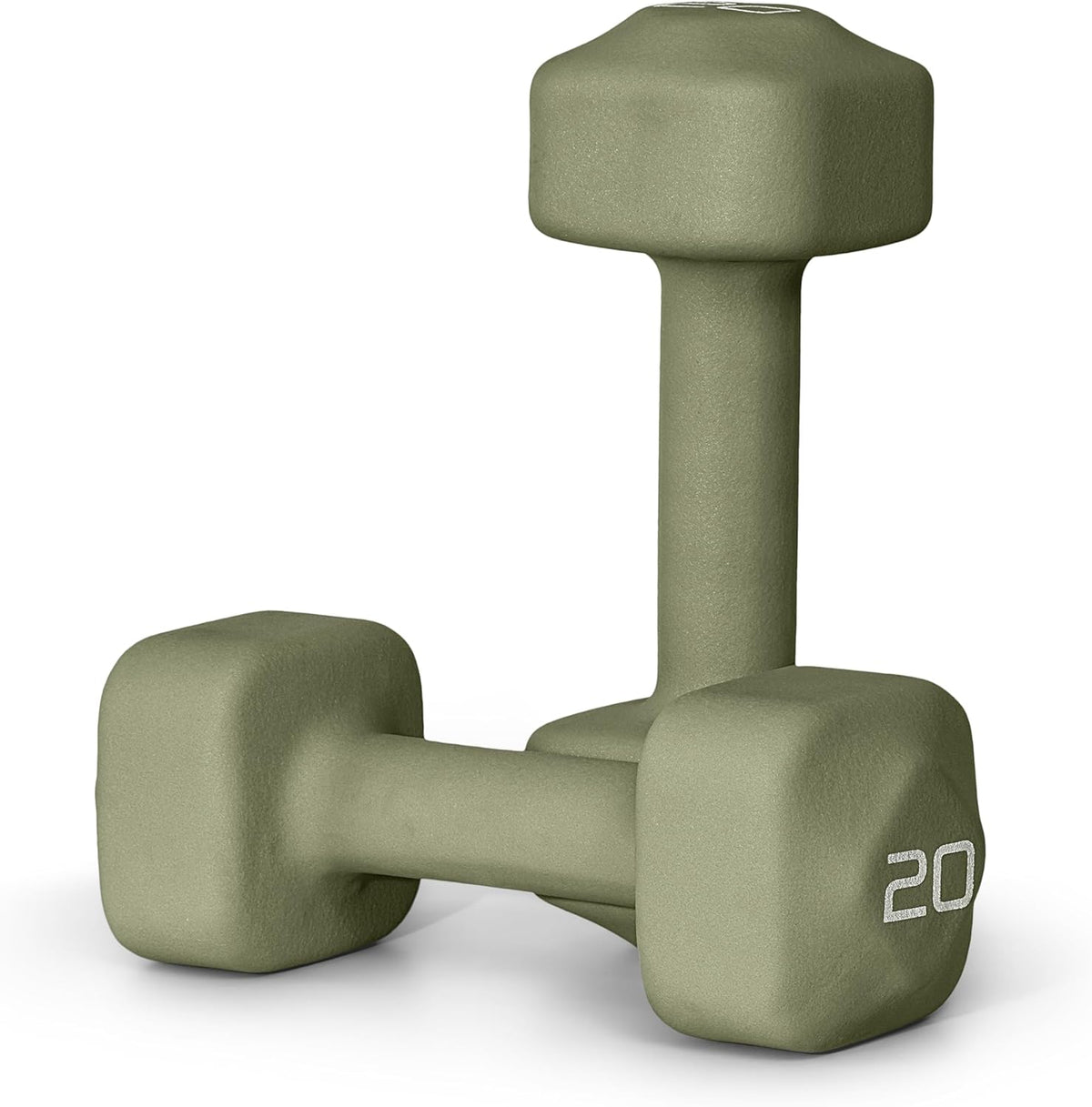Neoprene Dumbbell Weight Pairs with Anti-Roll Square Head | Multiple Options