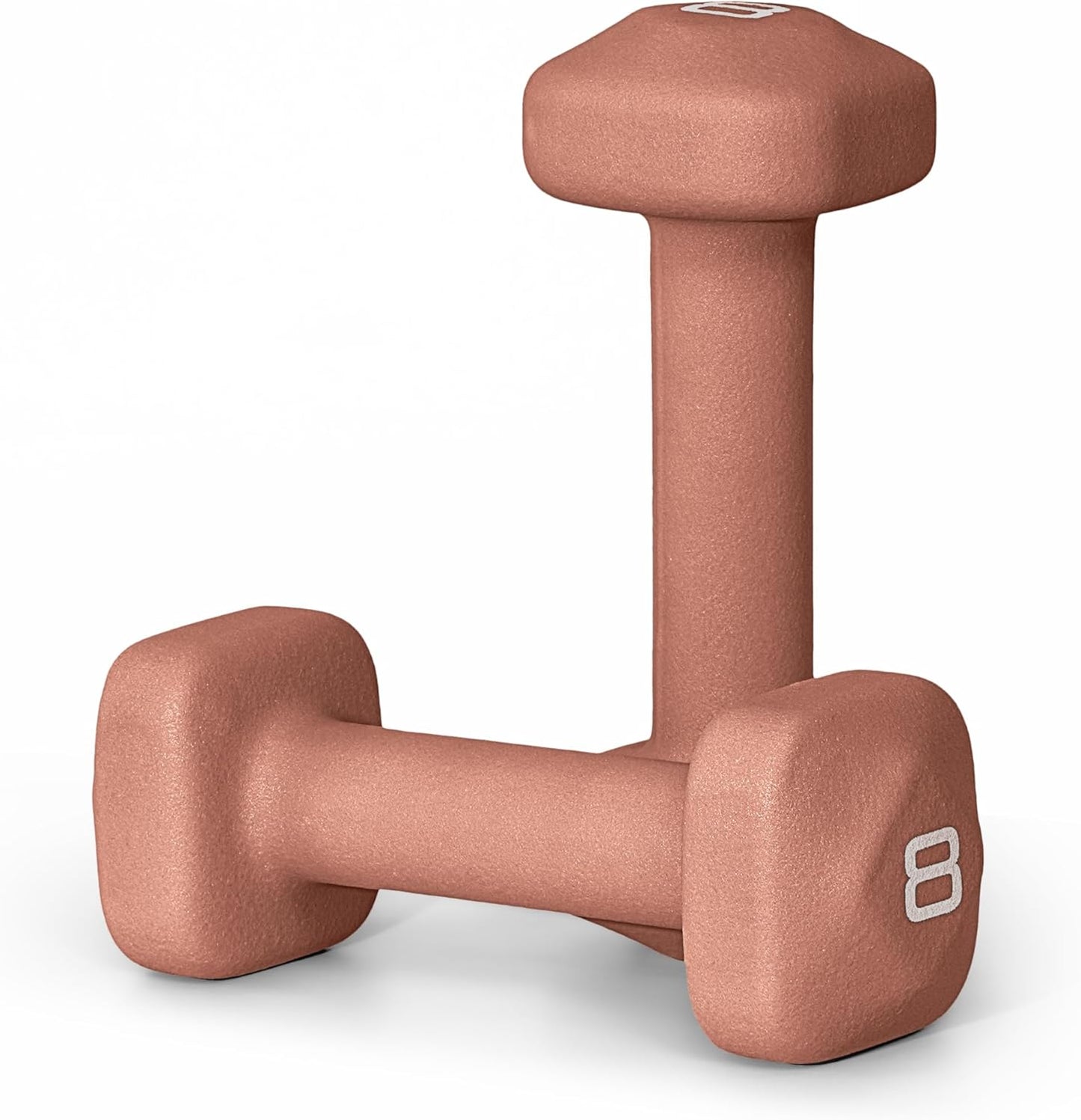 Neoprene Dumbbell Weight Pairs with Anti-Roll Square Head | Multiple Options