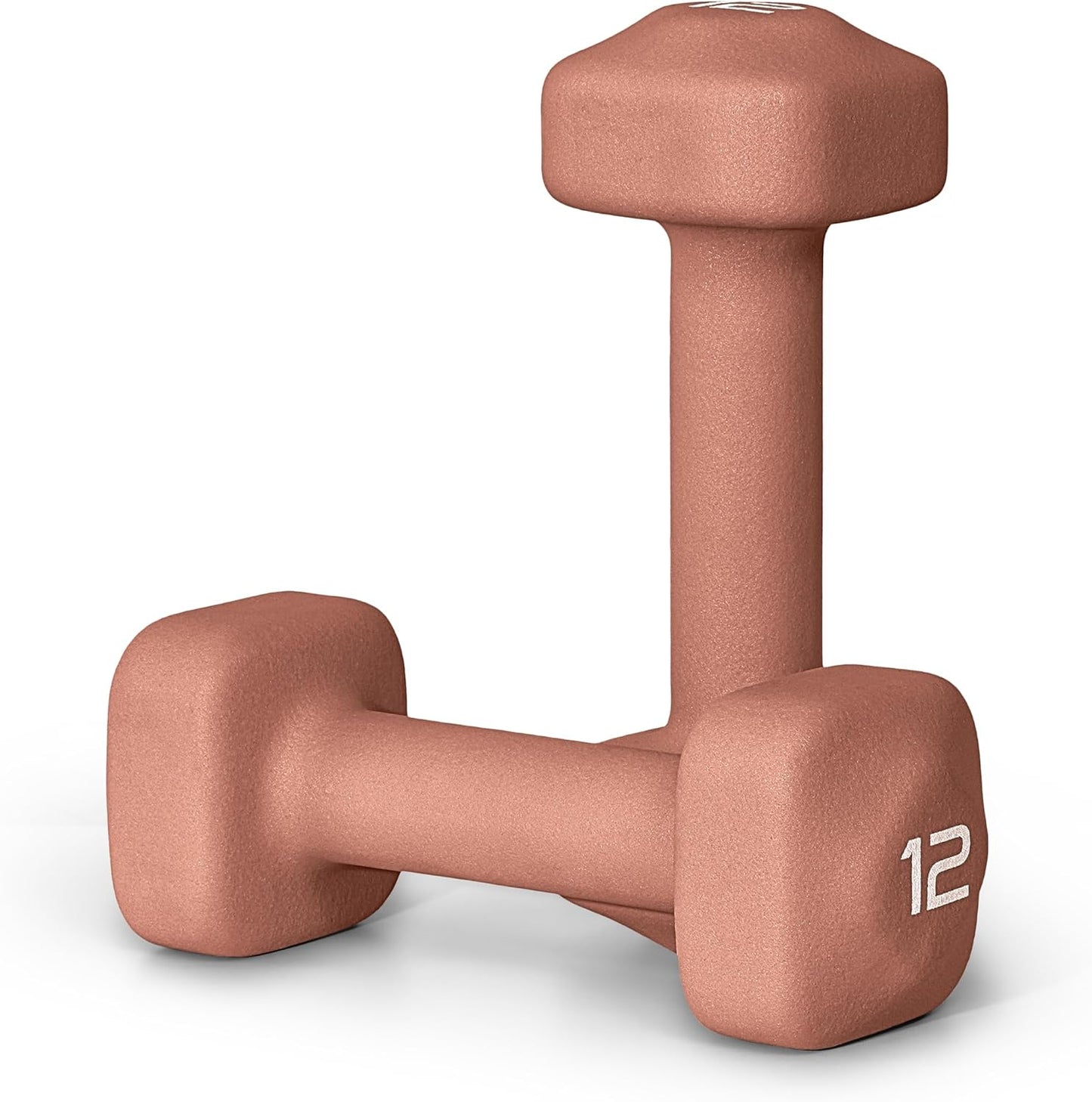 Neoprene Dumbbell Weight Pairs with Anti-Roll Square Head | Multiple Options