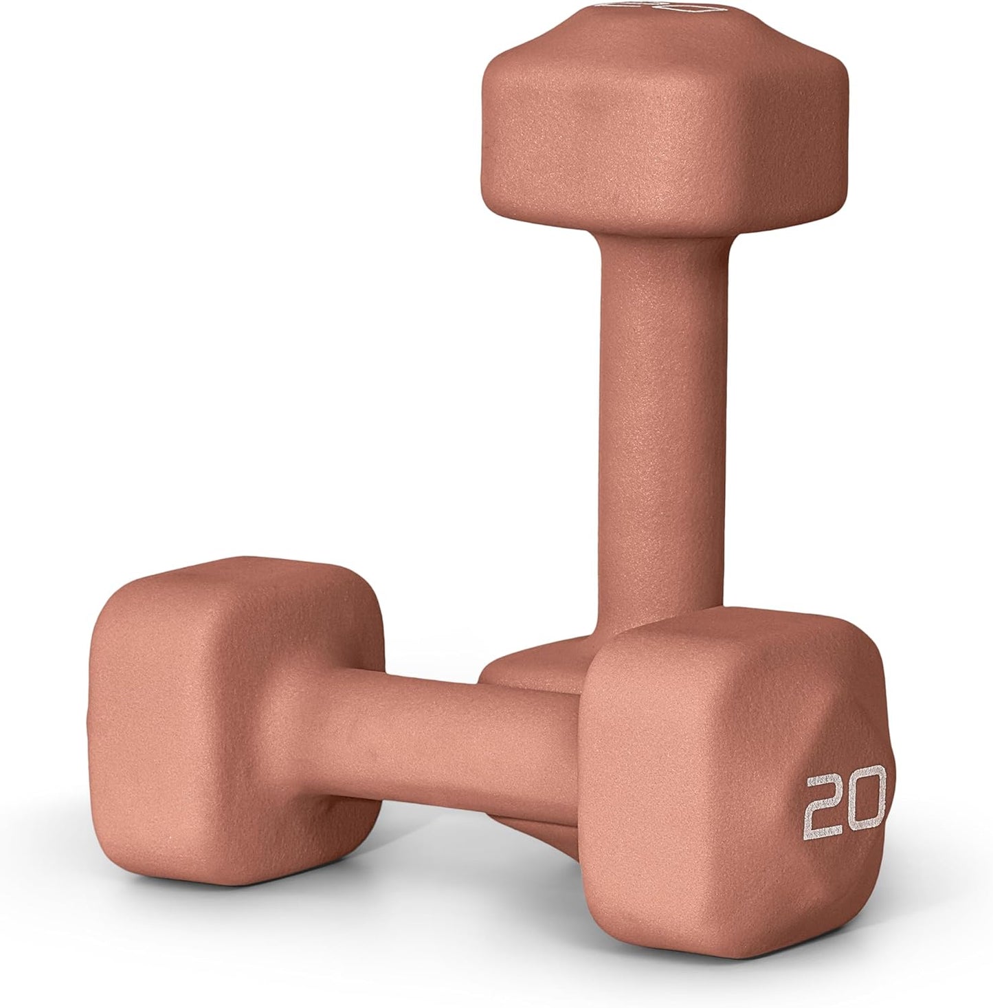 Neoprene Dumbbell Weight Pairs with Anti-Roll Square Head | Multiple Options